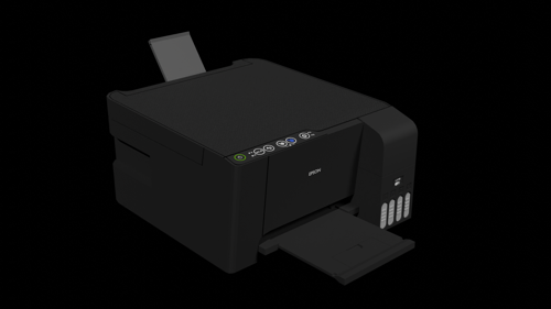 EPSON L3150 printer low poly preview image